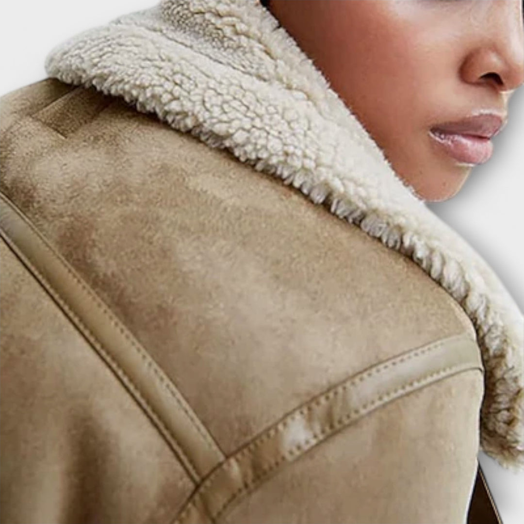 Kurtka Aviator Aurora Shearling