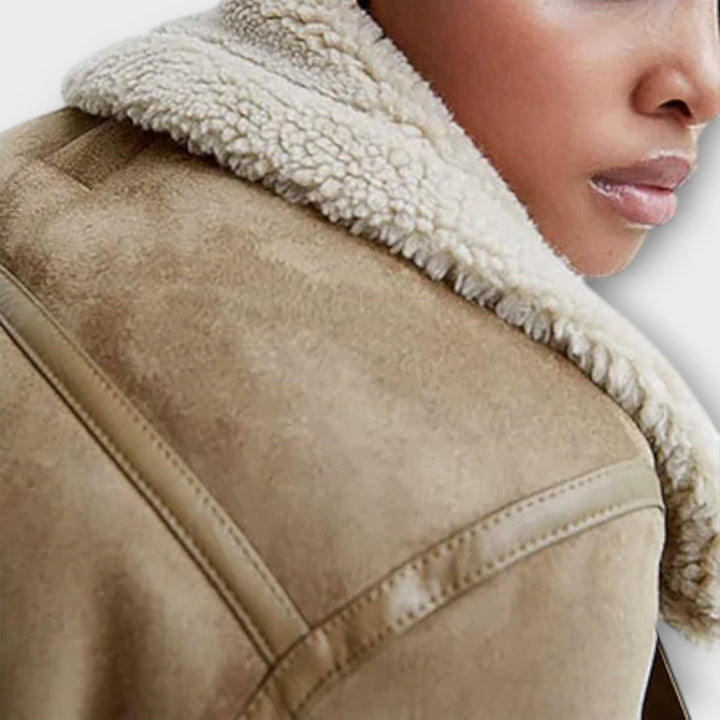 Kurtka Aviator Aurora Shearling